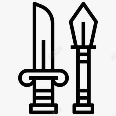 武器文化神剑图标图标