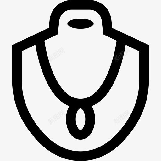 采购产品项链配件衣服图标svg_新图网 https://ixintu.com 产品 时尚 珠宝 衣服 配件 采购 项链