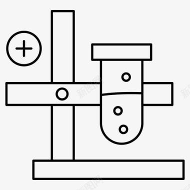 试管实验室医学图标图标