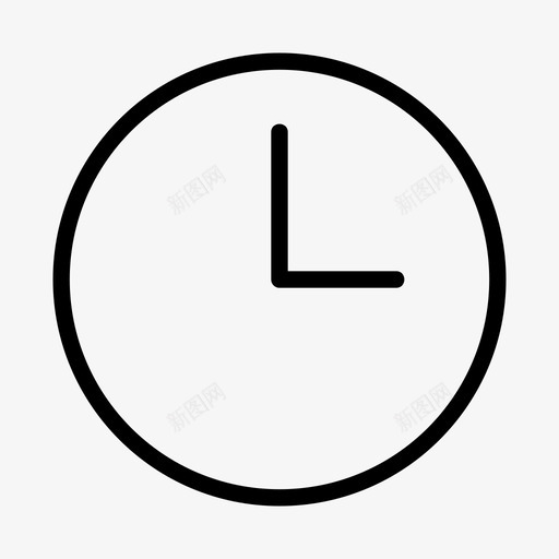 时间循环时钟图标svg_新图网 https://ixintu.com 墙 小时 工具 循环 时钟 时间