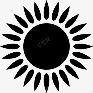 太阳光明阳光图标图标