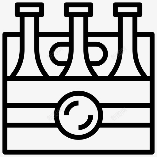 啤酒瓶饮料餐饮图标svg_新图网 https://ixintu.com 啤酒瓶 提纲 餐饮 饮料