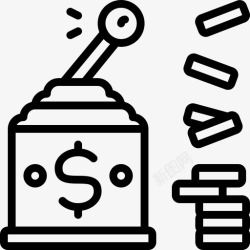 游戏从此改变货币创造者商业改变者图标高清图片