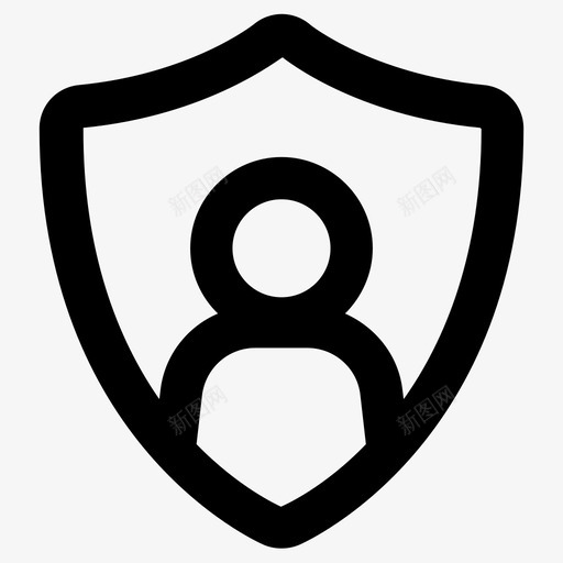 管理员保护安全图标svg_新图网 https://ixintu.com 保护 安全 管理员 防护