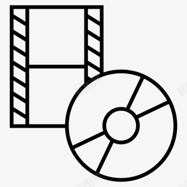 电影cd光盘图标图标