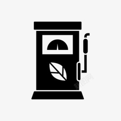 清洁燃料环保加油站清洁环保图标高清图片