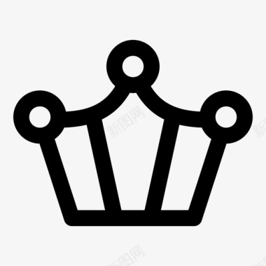 皇冠阿瓦尔纹章图标图标