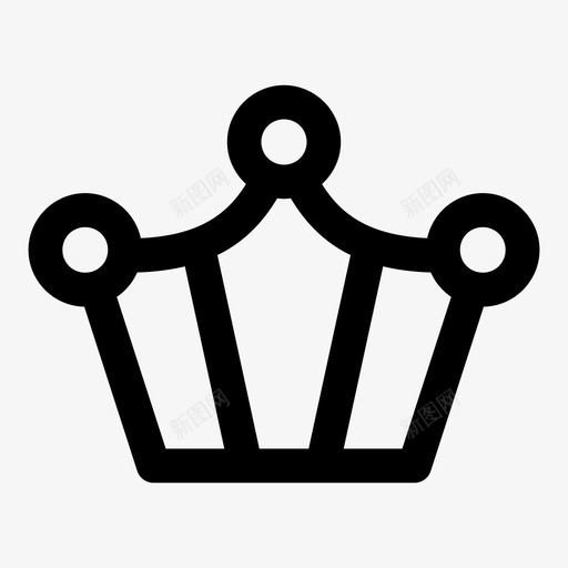 皇冠阿瓦尔纹章图标svg_新图网 https://ixintu.com 价格 加粗 国王 瓦尔 电子商务 皇冠 纹章