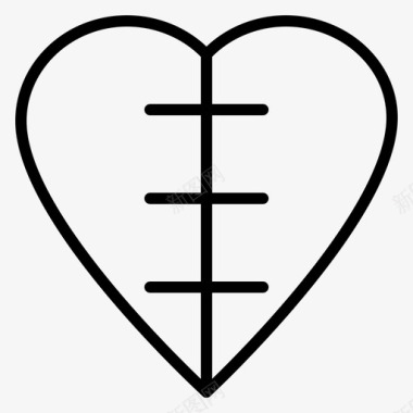 心脏心脏形状医学标志图标图标