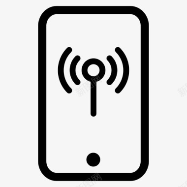 热点wifi互联网信号图标图标