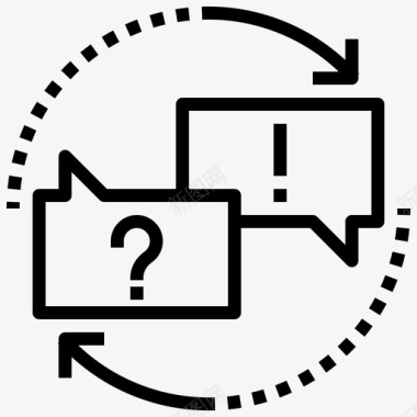 平移数字游牧2线性图标图标