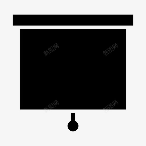 画布黑板挂图图标svg_新图网 https://ixintu.com 商务 挂图 文稿 演示 画布 白板 黑板