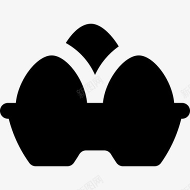 鸡蛋早餐套餐图标图标