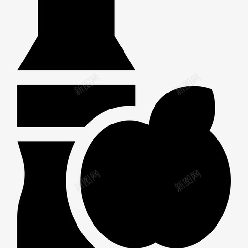 水瓶健身房52装满图标svg_新图网 https://ixintu.com 健身房 水瓶 装满