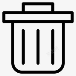 回收删除回收箱图标图标