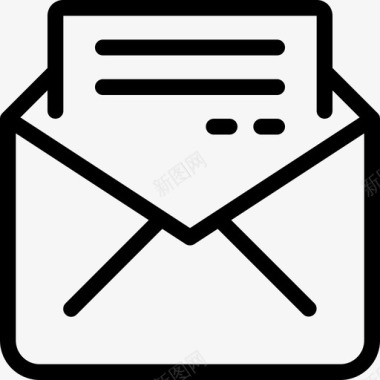 电子邮件地址信件图标图标