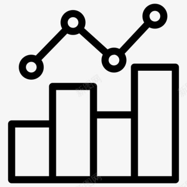 业务数据分析数据分析图形表示图标图标