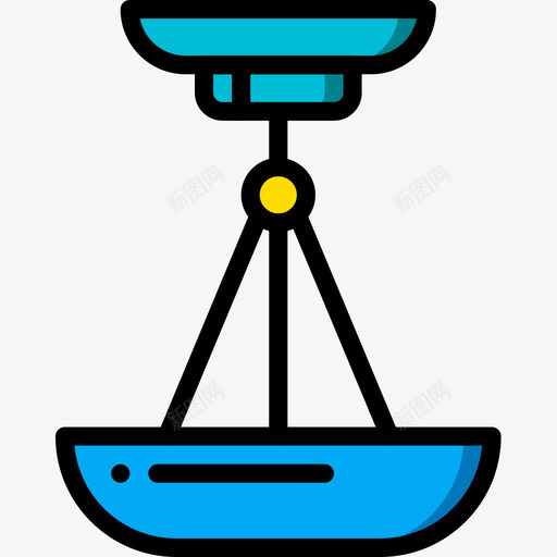 灯照明5线颜色图标svg_新图网 https://ixintu.com 照明 颜色