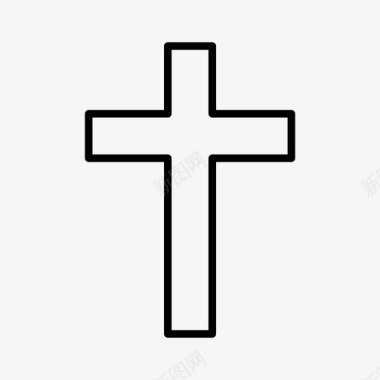 基督教圣经十字架图标图标