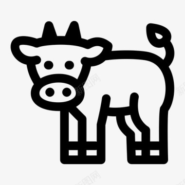 牛小牛农场图标图标