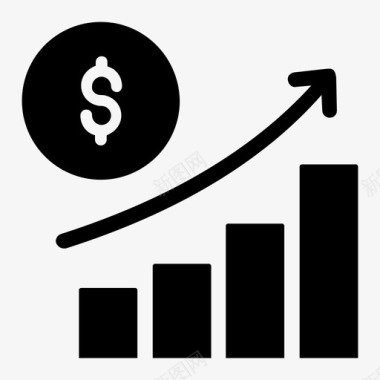 业务增长演示业务分析业务增长图标图标