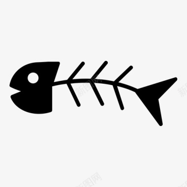 鱼刺吃图标图标
