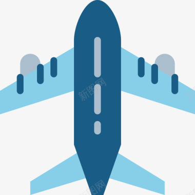 飞机66号机场平的图标图标