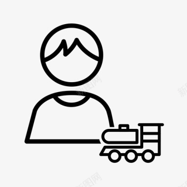 玩火车儿童游戏儿童火车图标图标