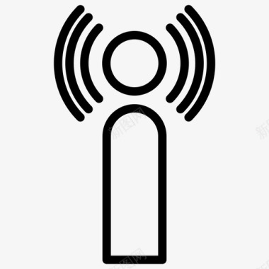 红外线通讯网络信号77图标图标