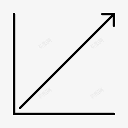折线图图表信息图图标svg_新图网 https://ixintu.com 信息 分级 图表 折线 线图 统计