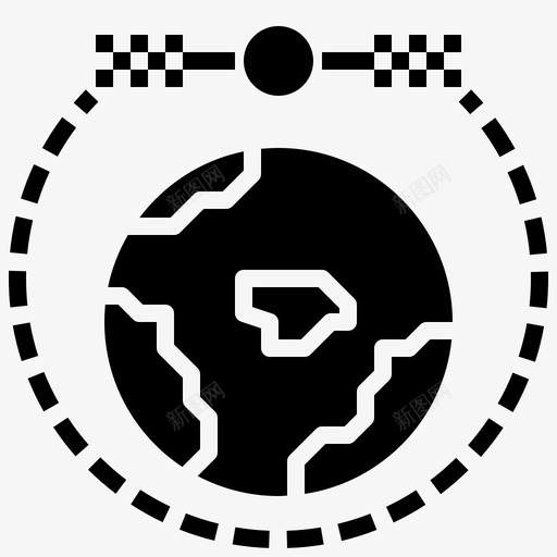 测量卫星天线电子图标svg_新图网 https://ixintu.com 卫星标志 天线 测量卫星 电子 站