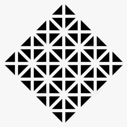 钻石六十四抽象艺术几何图标svg_新图网 https://ixintu.com 六十四 几何 图案 抽象 纹理 艺术 钻石