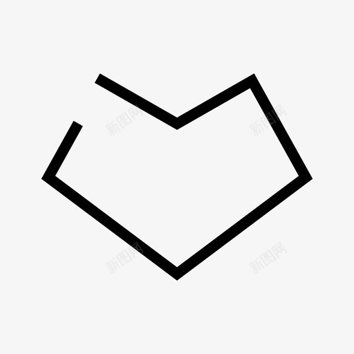 爱最爱心图标svg_新图网 https://ixintu.com 喜欢 基本 方块 最爱 标记 用户界面 音乐