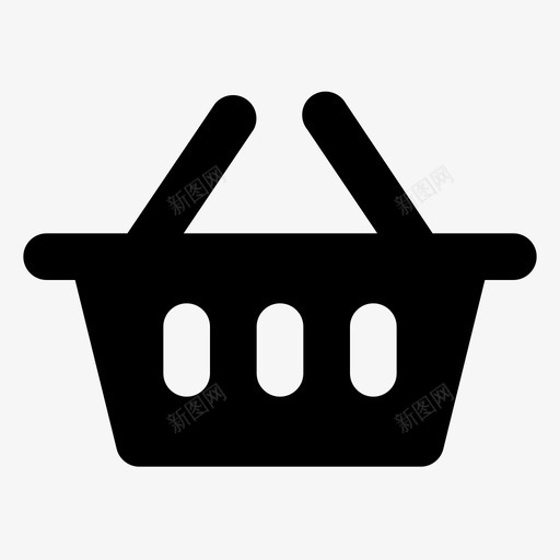 购物篮购物袋小胖电子商务图标svg_新图网 https://ixintu.com 小胖 电子商务 购物篮 购物袋