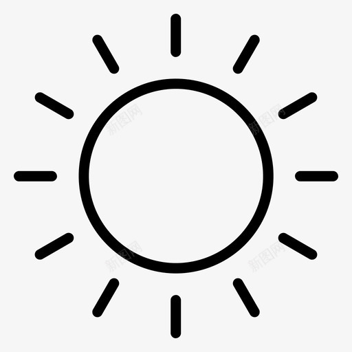 阳光夏日旅游图标svg_新图网 https://ixintu.com 夏日 旅游 阳光