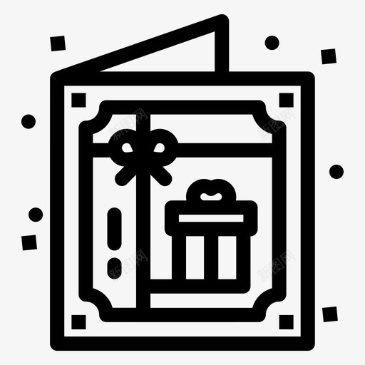 生日贺卡庆典图标svg_新图网 https://ixintu.com 庆典 生日 聚会 请柬 贺卡