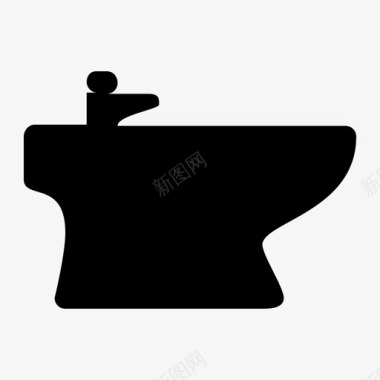 水槽浴室清洁剂图标图标