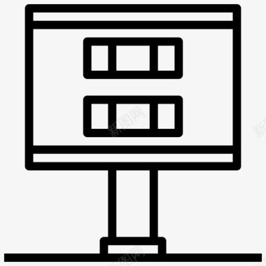 记分员记分板记分图标图标