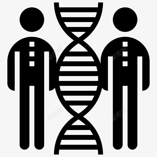 克隆生物技术遗传学图标svg_新图网 https://ixintu.com 克隆 同源 生物工程 生物技术 科学 遗传学