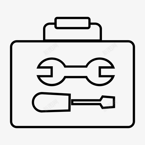 工具箱构造自定义图标svg_新图网 https://ixintu.com 修复 卫浴 工具箱 工具行 构造 自定义 设置