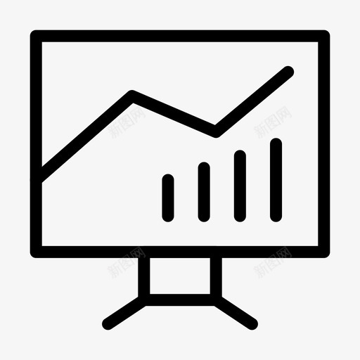 计算机图形生长图标svg_新图网 https://ixintu.com 图形 基本 生长 界面 监视器 线条 规则 计算机