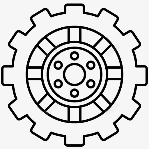 机器汽车变速箱图标svg_新图网 https://ixintu.com 变速箱 机器 汽车 汽车配件 链轮 零件