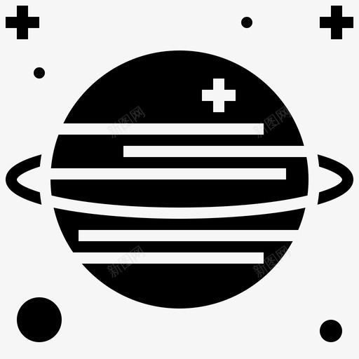 土星环地球轨道图标svg_新图网 https://ixintu.com 土星 地球 太空 行星 轨道 雕文