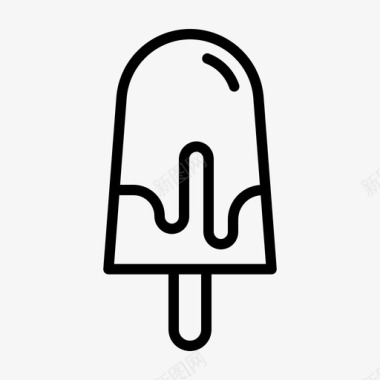冰淇淋快餐82直系图标图标