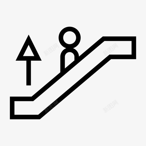 楼上电梯楼梯图标svg_新图网 https://ixintu.com 台阶 媒体 楼上 楼梯 用户界面 电梯 网页设计
