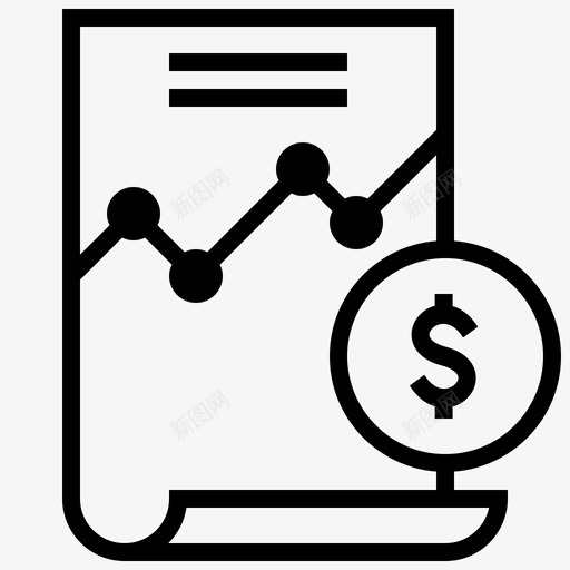 图表银行文件图标svg_新图网 https://ixintu.com 图表 文件 营销 财务 银行 银行金融