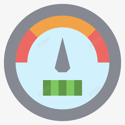 速度表加油站9扁平图标svg_新图网 https://ixintu.com 加油站 度表 扁平 速度