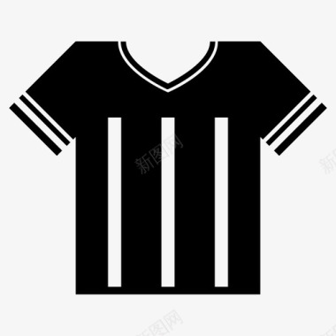 球衣足球衬衫图标图标