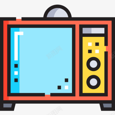 电视五金21线颜色图标图标