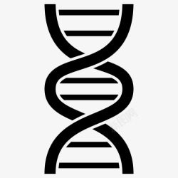 人体分子dna染色体遗传图标高清图片